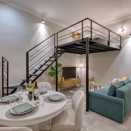 아파트 Sophisticated One Bedroom Duplex With Shared Roof Terrace Goblugf *